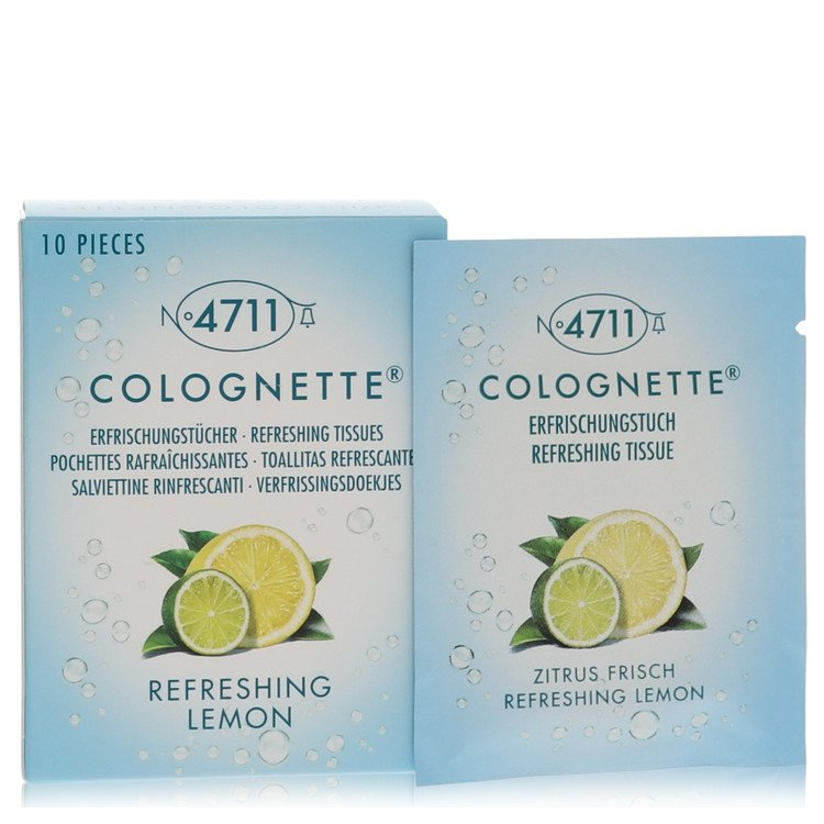 4711 Colognette Refreshing Lemon by 4711 Box Of 10 Refreshing Tissues