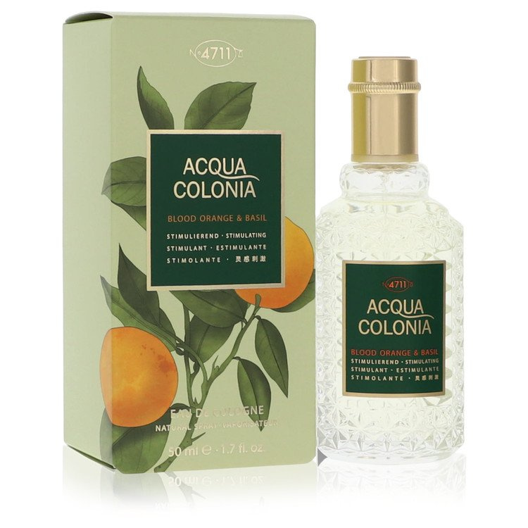4711 Acqua Colonia Blood Orange & Basil by 4711 Eau De Cologne Spray (Unisex)