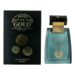Gold by New Brand, 3.3 oz EDT Spray for Men