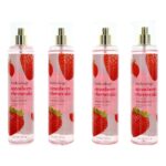 Strawberry Cheesecake by Bodycology, 4 Pack 8oz Fragrance Mist women