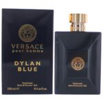 Versace Pour Homme Dylan Blue by Versace, 8.4oz Perfumed Bath & Shower Gel men