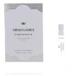Checkmate Silver King by Mind Games, 0.06oz Extrait De Parfum for Unisex Sample