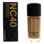 MAC Studio Fix Fluid by MAC, 1 oz Foundation SPF15- NC40