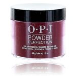 OPI Powder Perfection by OPI, 1.5 oz Color Dip Powder- Malaga Wine