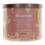 Aeropostale 14.5 oz Soy Wax Blend 3 Wick Candle - Pink Lemon Parfait