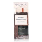 Marine+Sandalwood by Nautica, 4 oz Reed Diffuser - Marine+Sandalwood