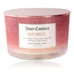 Juicy Couture 16.5 oz Soy Wax Blend 3 Wick Candle - Milky Rose Bud